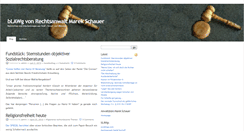 Desktop Screenshot of blog.ra-schauer.de